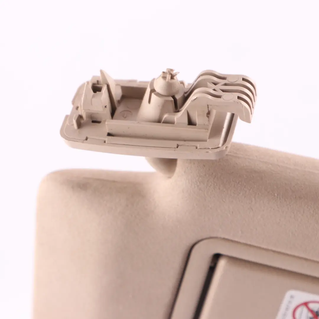 W207 Cabrio A207 Sun Visor Cover Beige Left N/S to Mercedes with Part number A2078100710 Mercedes W207 Cabrio A207 Sun Visor Cover Beige Left N/S - SKU A2078100710-1 - Part number A2078100710