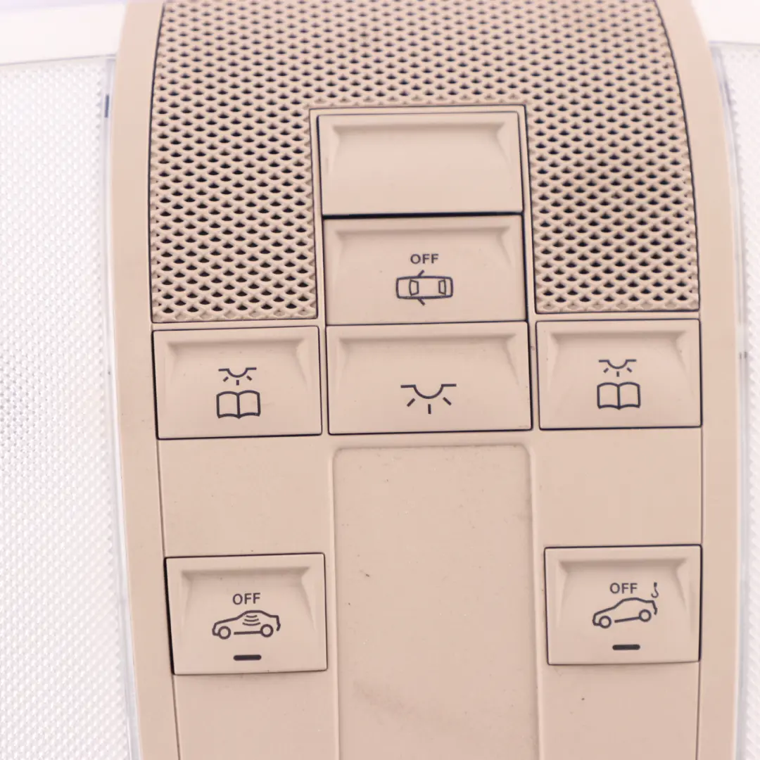 Mercedes W207 A207 Luz Lectura Techo Interruptor Beige - SKU A2078200001-1 - Número de pieza A2078200001