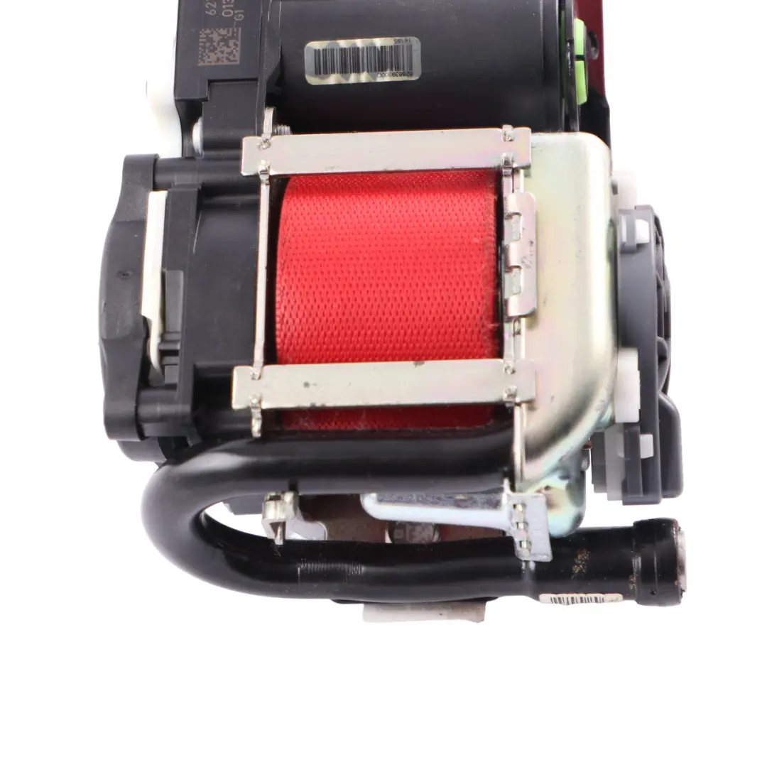 Mercedes W207 Seat Belt Black Red Front Left N/S - SKU A2078605985-1 - Part number A2078605985