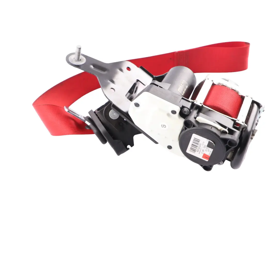 W207 Seat Belt Black Red Front Left N/S to Mercedes with Part number A2078605985 Mercedes W207 Seat Belt Black Red Front Left N/S - SKU A2078605985-1 - Part number A2078605985