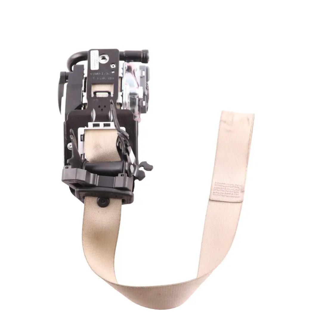 W207 Front Seat Left N/S Seat Safety Belt Beige to Mercedes with Part number A2078605985 Mercedes W207 Front Seat Left N/S Seat Safety Belt Beige - SKU A2078605985-2 - Part number A2078605985