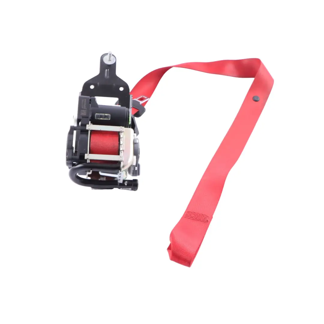 W207 Seat Belt Black Red Front Right O/S to Mercedes with Part number A2078606085 Mercedes W207 Seat Belt Black Red Front Right O/S - SKU A2078606085-1 - Part number A2078606085