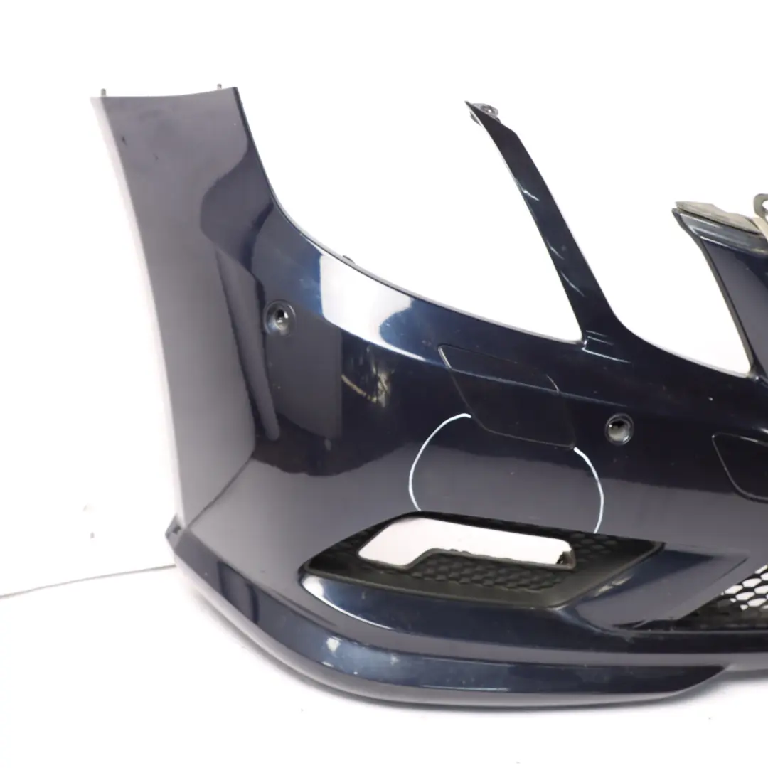 W207 Bumper Front Trim Panel AMG Covering Cavansite Blue Metallic 860 to Mercedes with Part number A2078800447 Mercedes W207 Bumper Front Trim Panel AMG Covering Cavansite Blue Metallic 860 - SKU A2078800447-CVB - Part number A2078800447