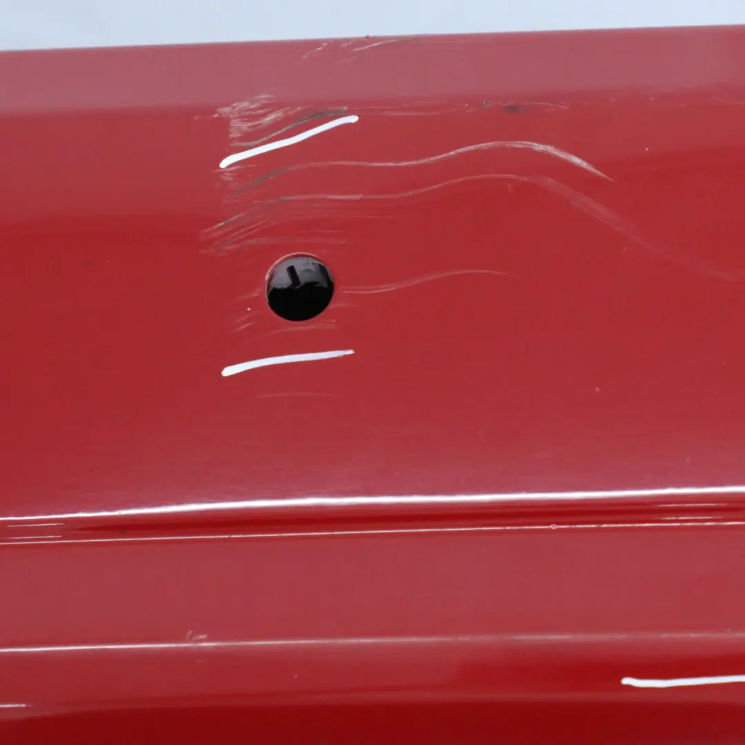 Mercedes W207 Rear Bumper Trim Panel Covering Feueropal Fire Opal Red - 590 - SKU A2078803647-FUP - Part number A2078803647