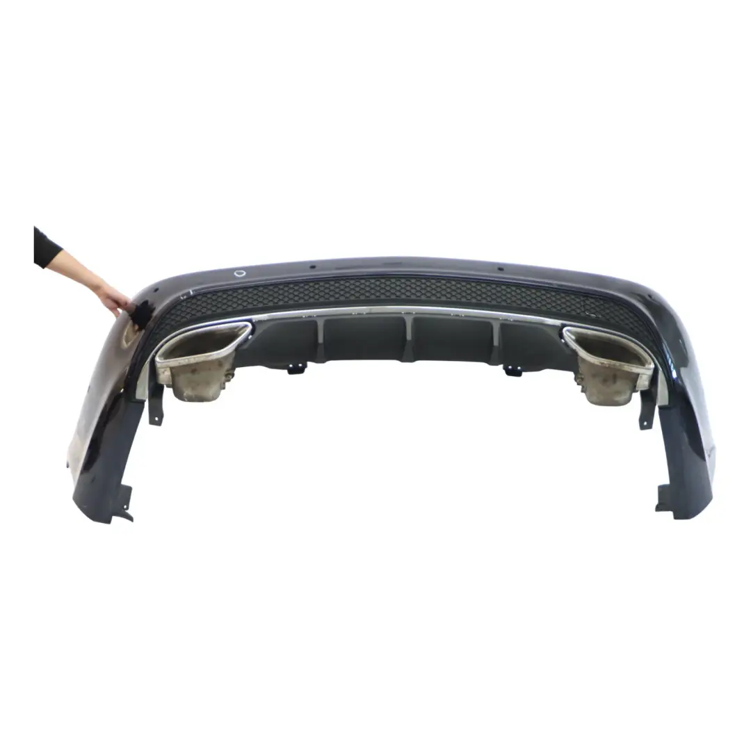 W207 Rear Bumper Trim Panel Covering AMG Cavansite Blue - 890 to Mercedes with Part number A2078858125 Mercedes W207 Rear Bumper Trim Panel Covering AMG Cavansite Blue - 890 - SKU A2078858125-CVB - Part number A2078858125