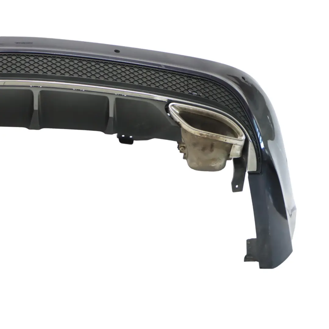 W207 Rear Bumper Trim Panel Covering AMG Cavansite Blue - 890 to Mercedes with Part number A2078858125 Mercedes W207 Rear Bumper Trim Panel Covering AMG Cavansite Blue - 890 - SKU A2078858125-CVB - Part number A2078858125