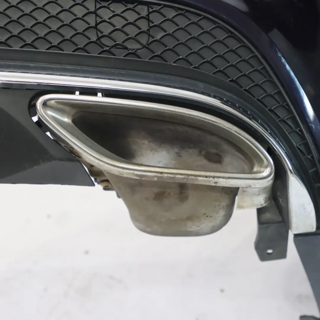 W207 Rear Bumper Trim Panel Covering AMG Cavansite Blue - 890 to Mercedes with Part number A2078858125 Mercedes W207 Rear Bumper Trim Panel Covering AMG Cavansite Blue - 890 - SKU A2078858125-CVB - Part number A2078858125