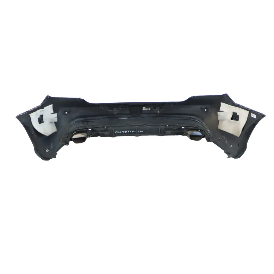 Mercedes W207 Rear Bumper Trim Panel Covering AMG Cavansite Blue - 890 - SKU A2078858125-CVB - Part number A2078858125