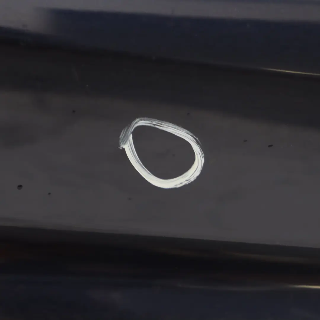 Mercedes W207 Rear Bumper Trim Panel Covering AMG Cavansite Blue - 890 - SKU A2078858125-CVB - Part number A2078858125