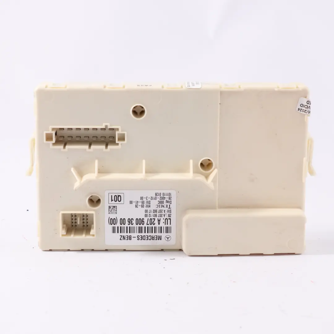 Mercedes C207 Coupe Module Rear Window Regulator Lifter Control Unit - SKU A2079003600 - Part number A2079003600