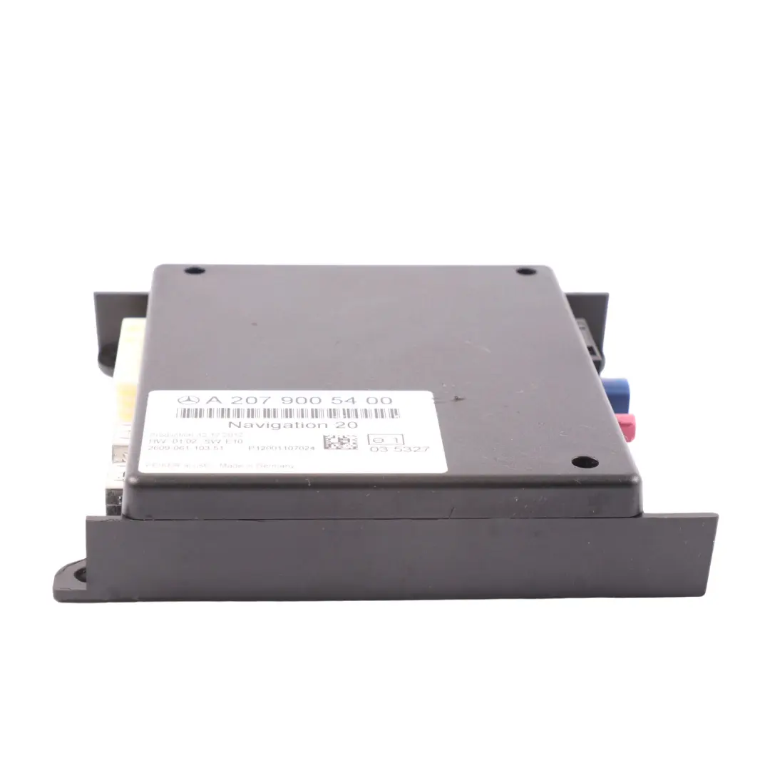 W207 C218 W212 E220 Navigation 20 Steuermodul Einheit für Mercedes W204 mit Teilenummer A2079005400 Mercedes W204 W207 C218 W212 E220 Navigation 20 Steuermodul Einheit - SKU A2079005400 - Teilenummer A2079005400