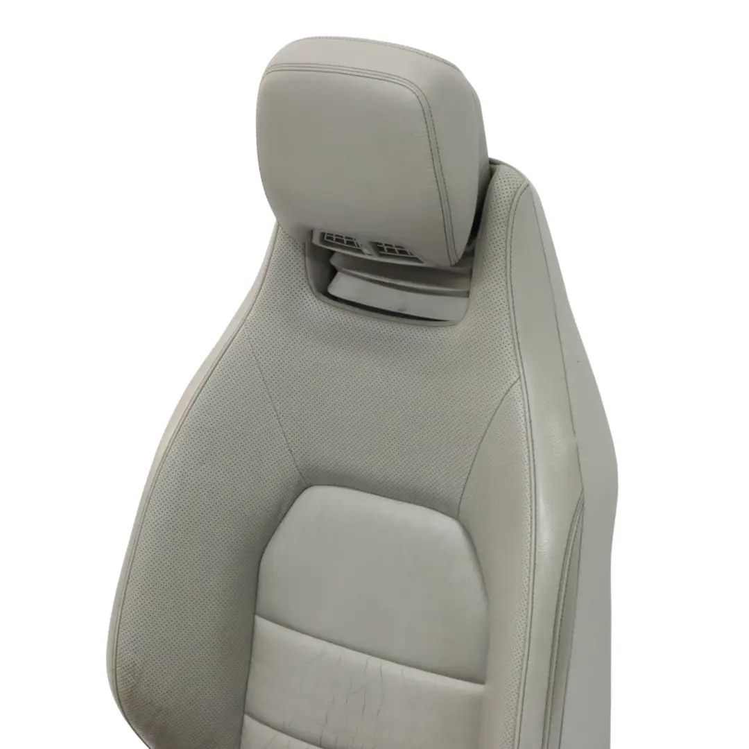  Asiento Delantero Mercedes C204 C207 A207 Derecho Cuero Gris Calefaccionado - SKU A2079101005-6 - Número de pieza A2079101005