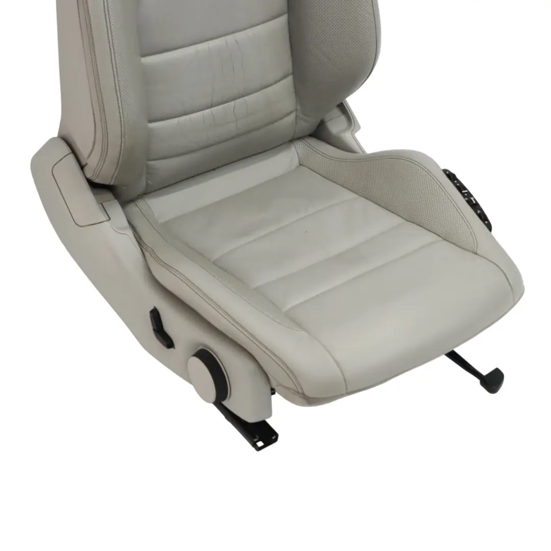 Asiento Delantero Mercedes C204 C207 A207 Derecho Cuero Gris Calefaccionado - SKU A2079101005-6 - Número de pieza A2079101005