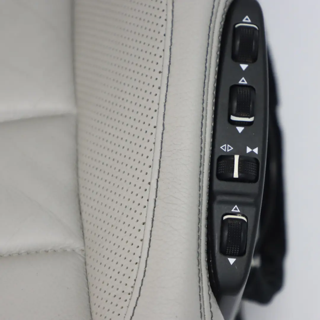  Vorder Sitz Mercedes C204 C207 A207 Rechts Leder Grau Beheizt Elektrisch - SKU A2079101005-6 - Teilenummer A2079101005