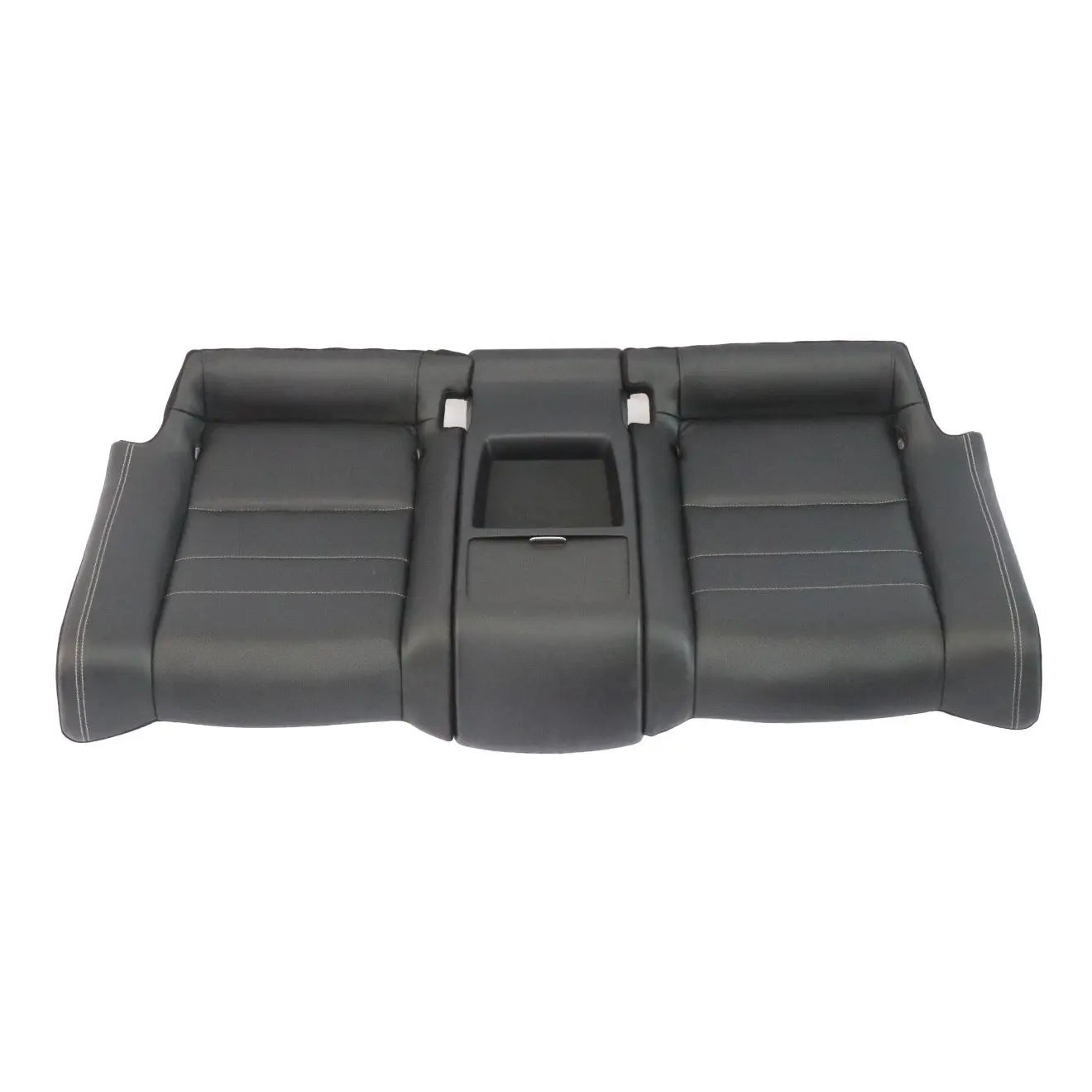 Mercedes C207 Asiento Banco Cojín Revestimiento Trasero Cuero Negro A2079200946