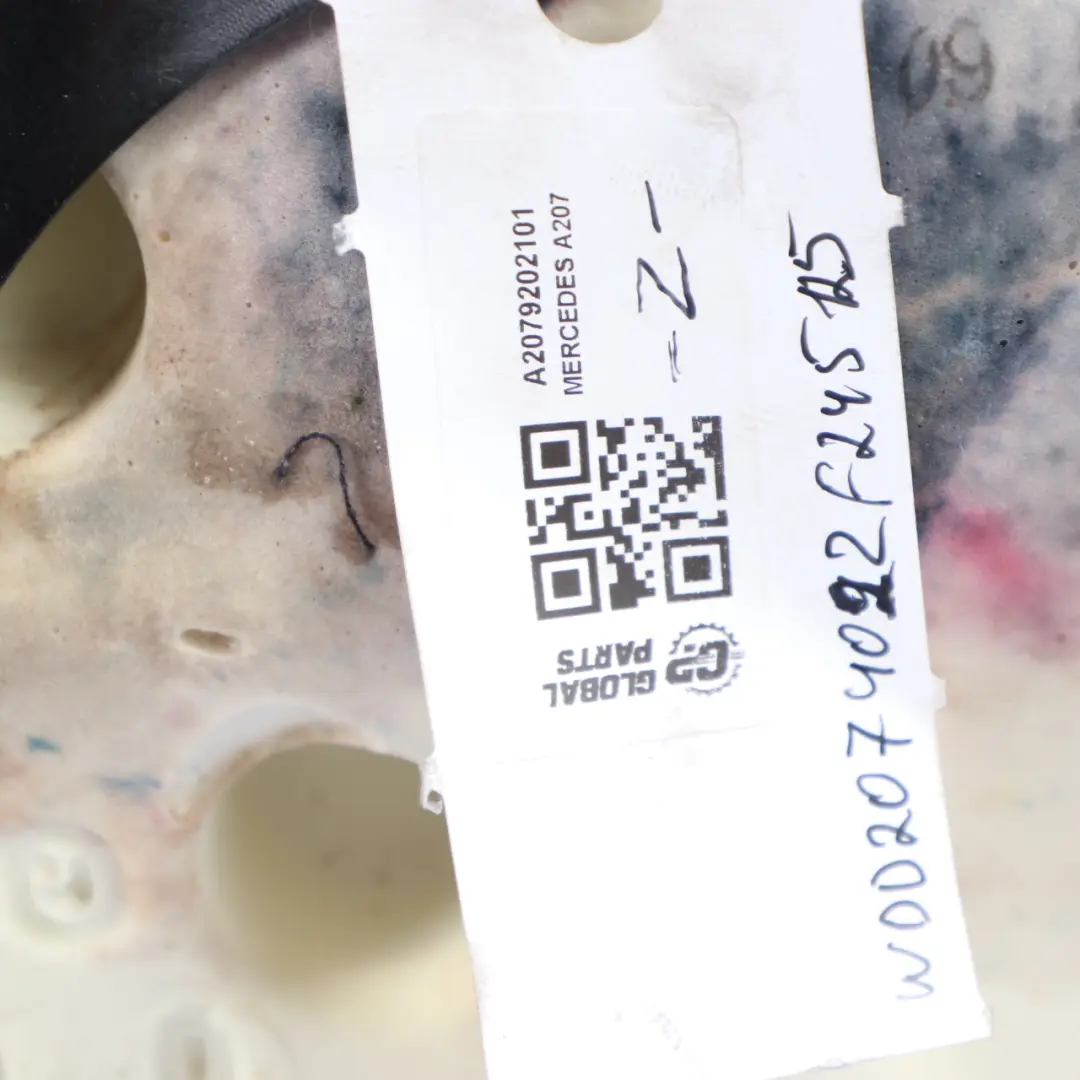 Leather Black Cup Holder Storage Beige to Mercedes A207 Rear Seat with Part number A2079202101 Mercedes A207 Rear Seat Leather Black Cup Holder Storage Beige - SKU A2079202101 - Part number A2079202101