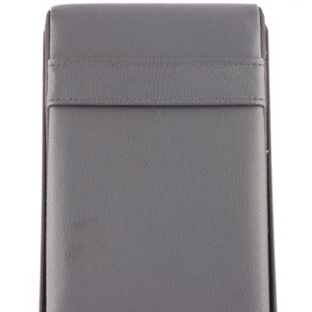 Center Armrest Black Leather Arm Rest to Mercedes A207 Rear with Part number A2079700530 Mercedes A207 Rear Center Armrest Black Leather Arm Rest - SKU A2079700530-1 - Part number A2079700530