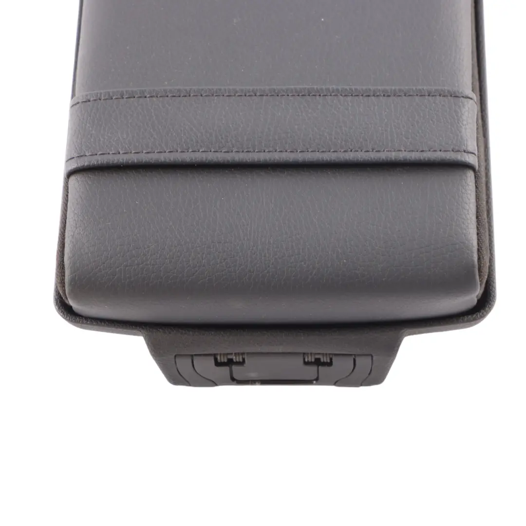 Center Armrest Black Leather Arm Rest to Mercedes A207 Rear with Part number A2079700530 Mercedes A207 Rear Center Armrest Black Leather Arm Rest - SKU A2079700530-1 - Part number A2079700530