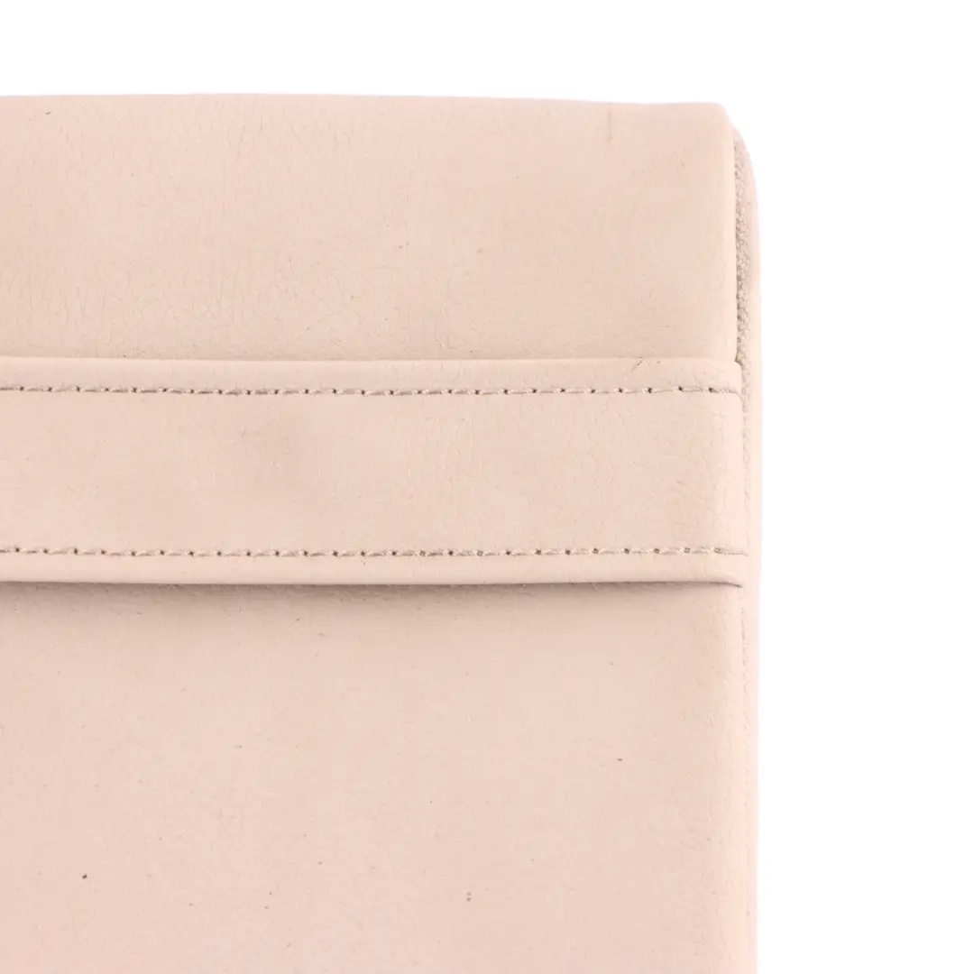 Mercedes A207 Rear Center Armrest Black Leather Arm Rest Beige - SKU A2079700530 - Part number A2079700530