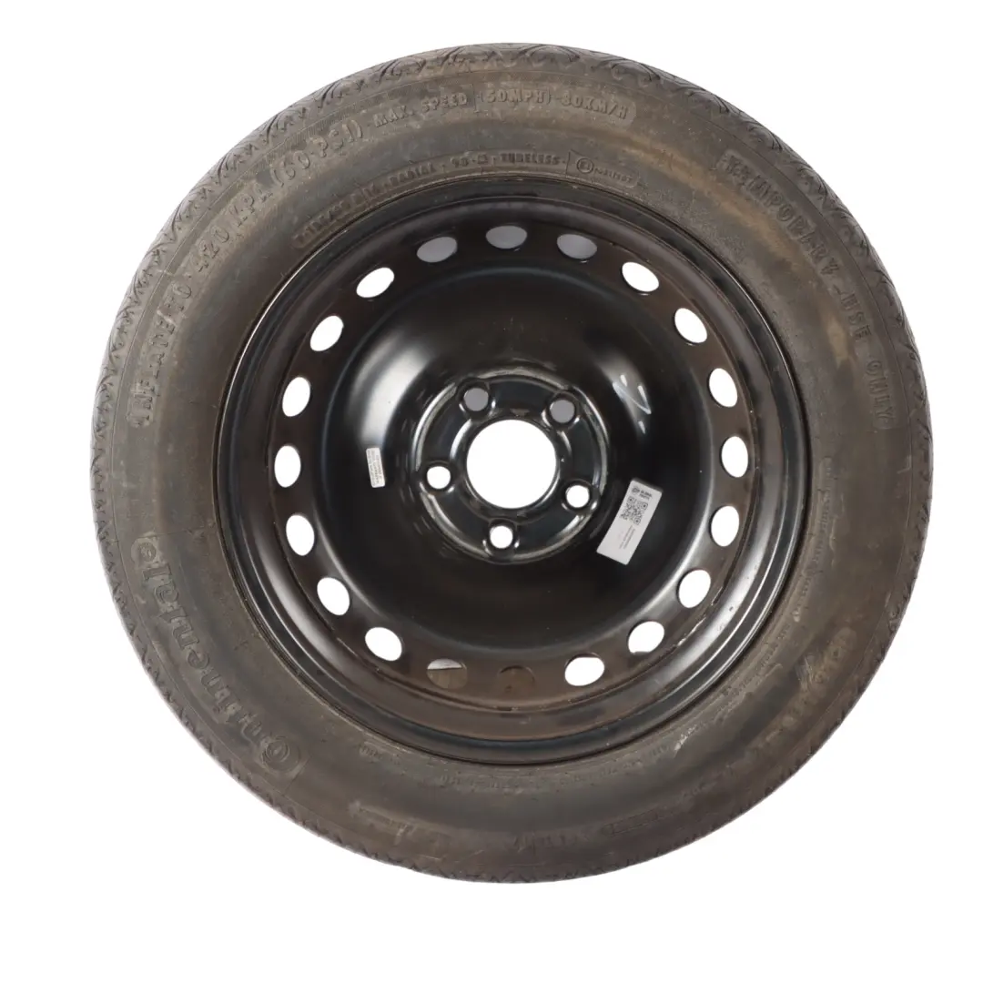 Mercedes W203 C209 Compact Spare Wheel Steel R16 Tyre 125/90 - SKU A2094000402 - Part number A1694000802