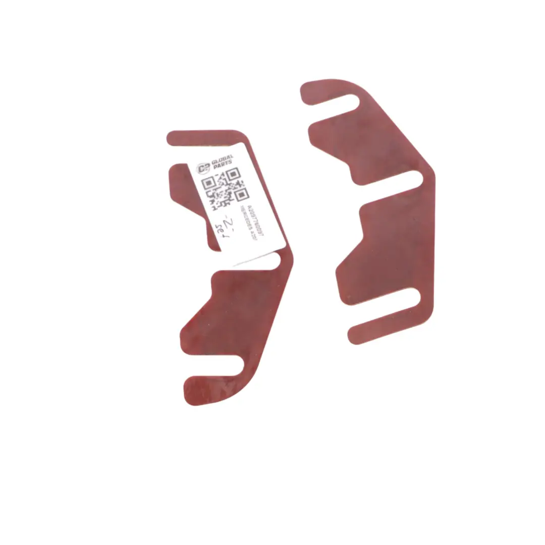 Mercedes A207 Convertible Folding Roof Base Locking Pad Insulator Set - SKU A2097760097 - Part number A2097760097