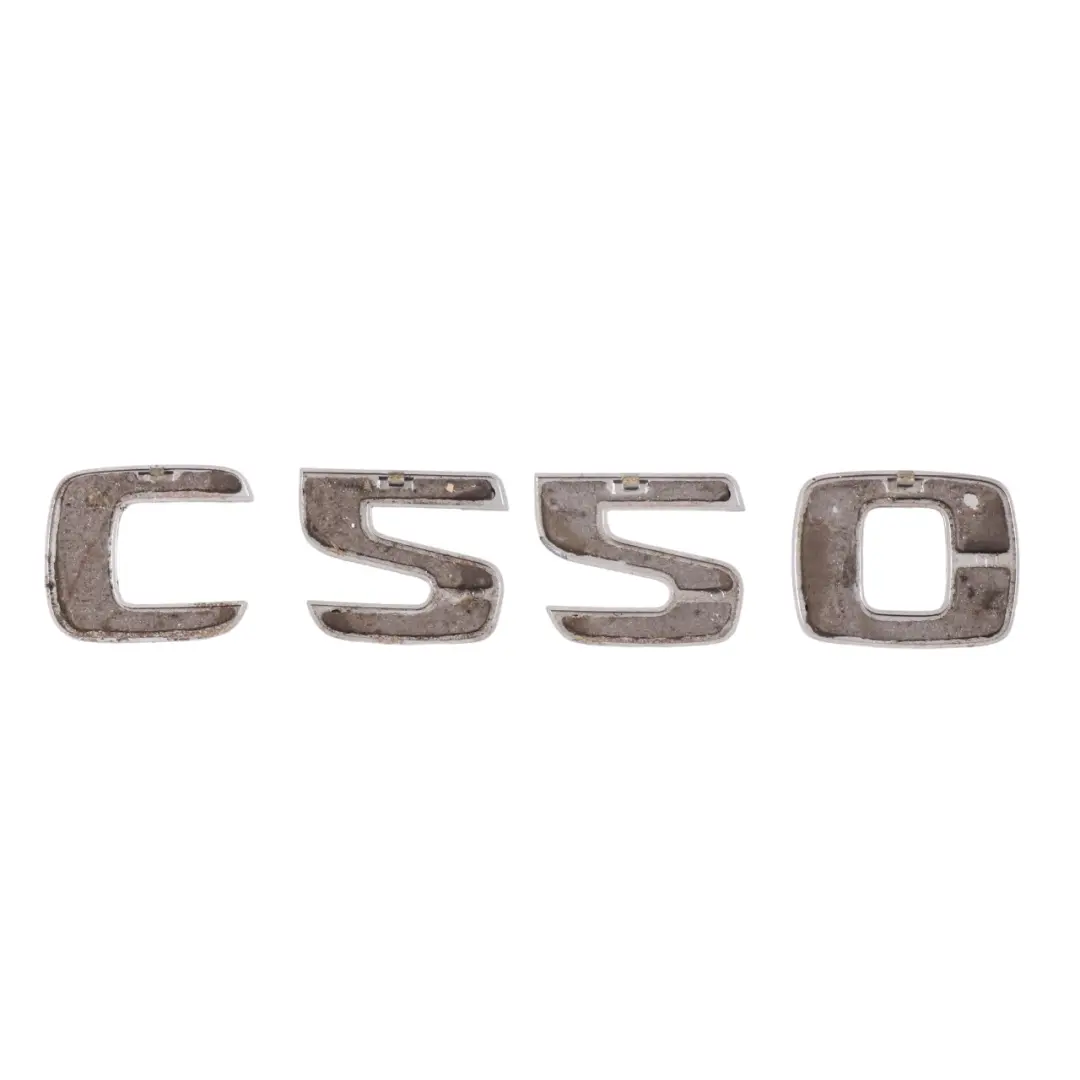 Mercedes W204 C209 Badge adhésif du couvercle de coffre arrière et du hayon - SKU A2098170915-2 - Numéro de pièce A2098170915