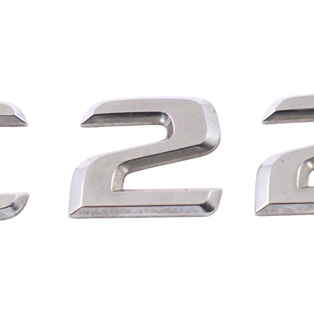 Lettering Emblem C220 Rear Boot Lid Tailgate Adhered Badge to Mercedes W204 C209 with Part number A2098170915 Mercedes W204 C209 Lettering Emblem C220 Rear Boot Lid Tailgate Adhered Badge - SKU A2098170915-2 - Part number A2098170915