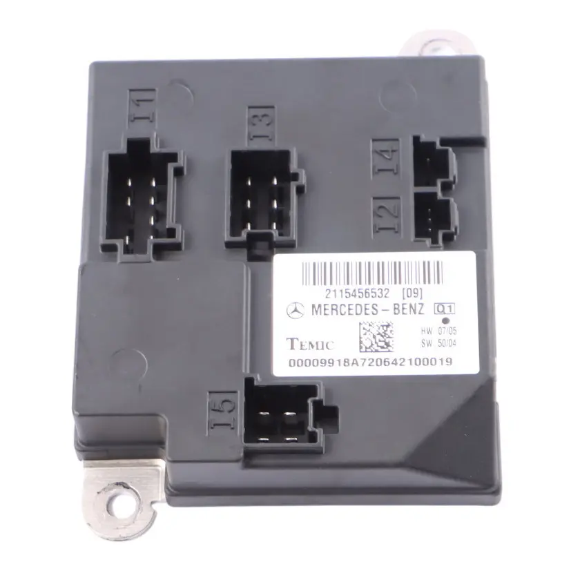 Módulo SAM Mercedes W211 C219 Control Confort Corporal Delantero ECU A2115456532