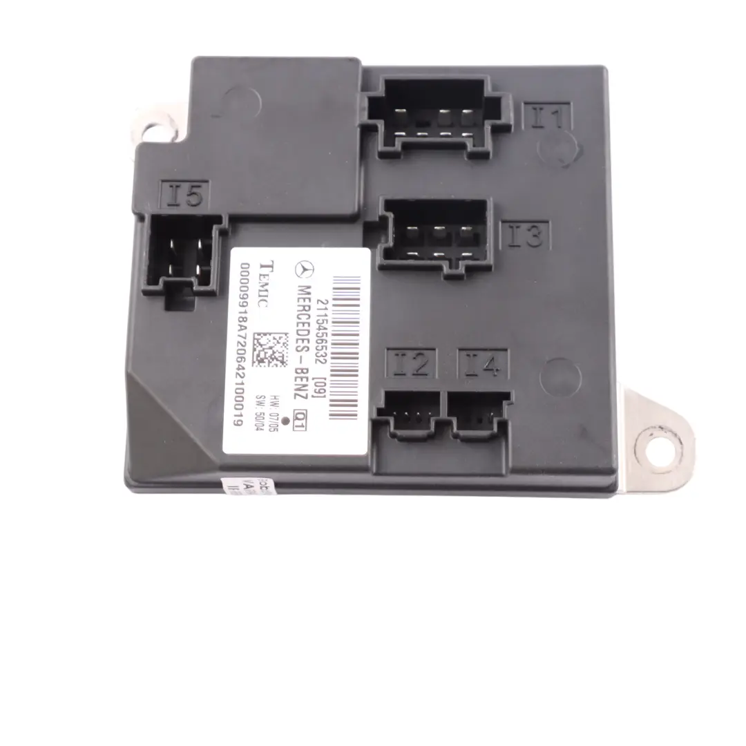 SAM Module Mercedes W211 C219 Front Body Comfort Control Unit ECU to with Part number A2115456532 SAM Module Mercedes W211 C219 Front Body Comfort Control Unit ECU - SKU A2115456532 - Part number A2115456532