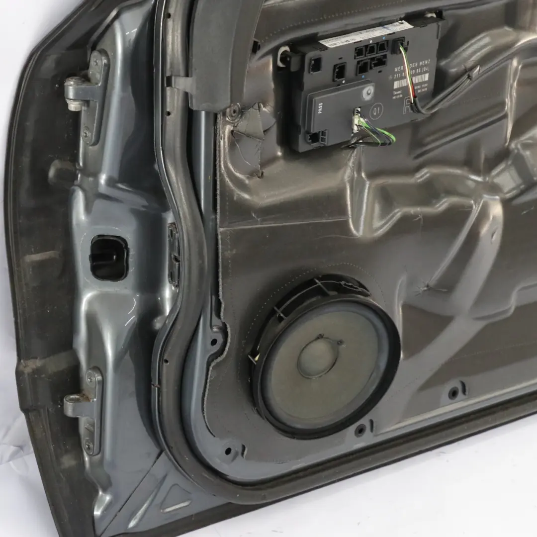 Mercedes W211 Door Front Right O/S E-Class Flint Grey Metallic - 368 - SKU A2117201405-FLG - Part number A2117201405