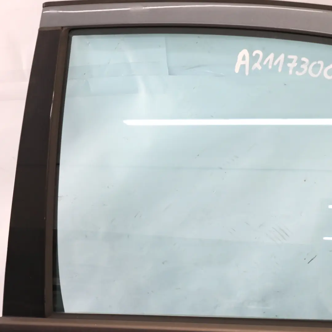 Door Rear Left N/S Flint Grey Metallic - 368 to Mercedes W211 with Part number A2117300105 Mercedes W211 Door Rear Left N/S Flint Grey Metallic - 368 - SKU A2117300105-FLG - Part number A2117300105