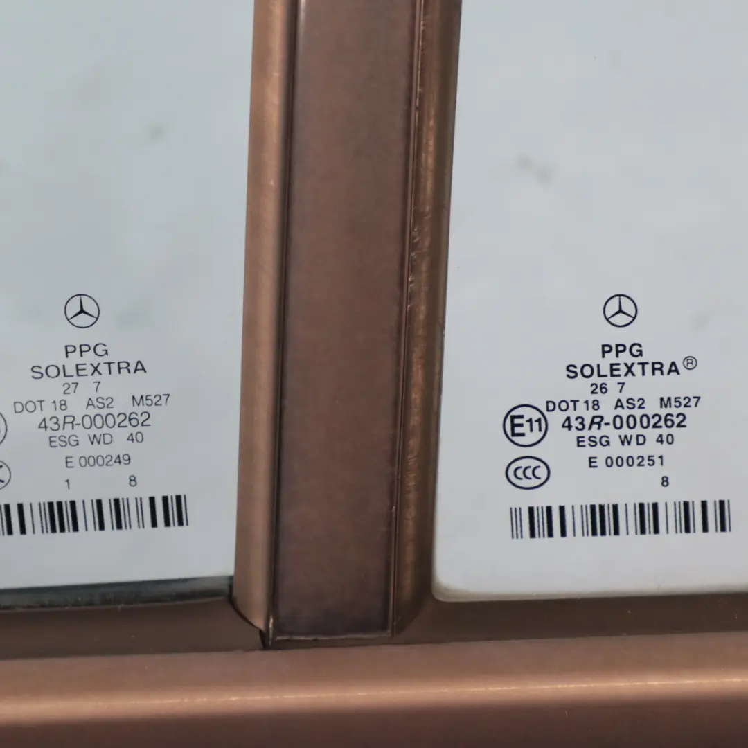 Mercedes W211 Drzwi Lewe Tylne Flint Grey Szary Metalik - 368 - SKU A2117300105-FLG - Numer Części A2117300105