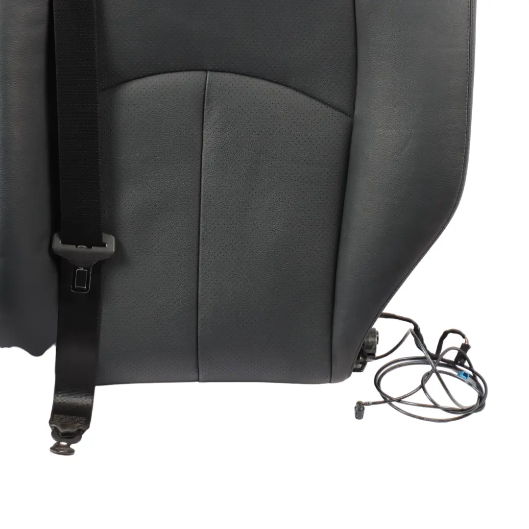Mercedes W211 S211 Estate Seat Rear Left N/S Leather Backrest Black - SKU A2119203547-1 - Part number A2119203547