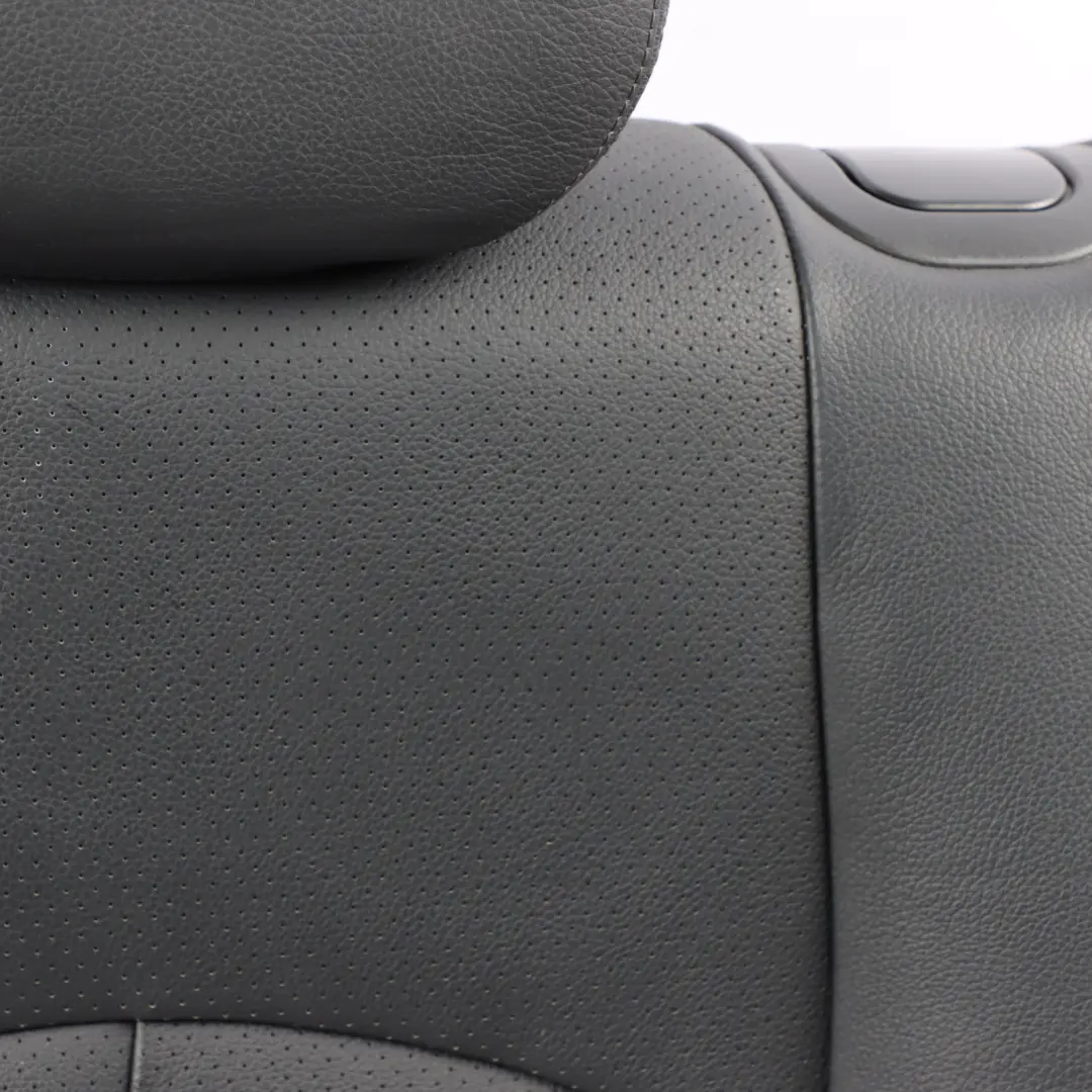 Left N/S Leather Backrest Black to Mercedes W211 S211 Estate Seat Rear with Part number A2119203547 Mercedes W211 S211 Estate Seat Rear Left N/S Leather Backrest Black - SKU A2119203547-1 - Part number A2119203547
