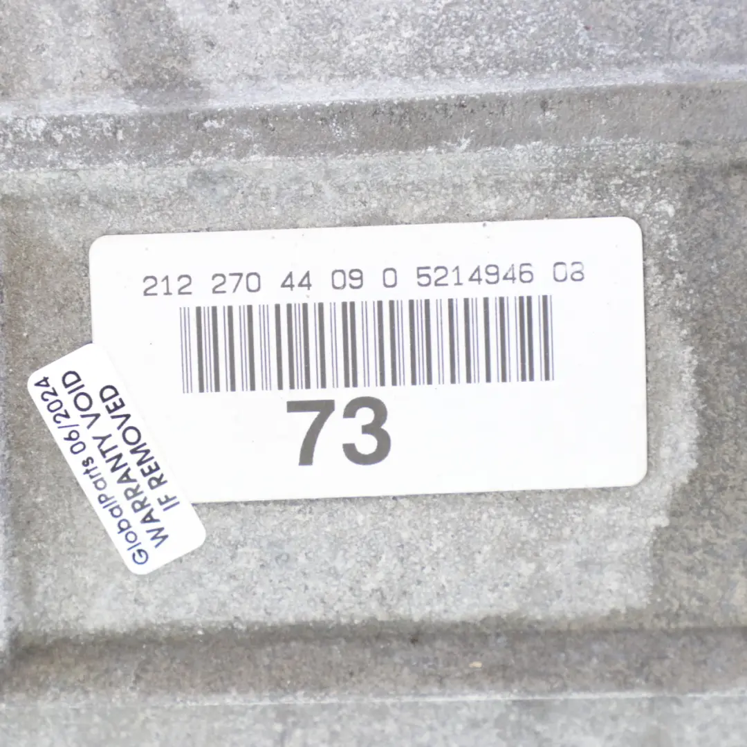 Automatic Gearbox Mercedes W204 C207 W212 722908 722.908 A2122704409 WARRANTY - SKU A2122706109 - Part number A2122706109