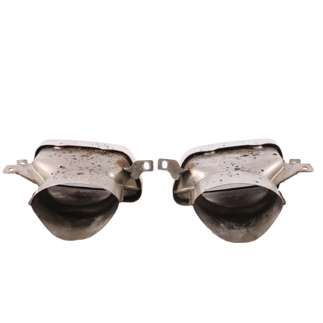 E220 Tailpipe Rear Exhaust Tips Set Right Left N/O/S to Mercedes W212 with Part number A2124900927 Mercedes W212 E220 Tailpipe Rear Exhaust Tips Set Right Left N/O/S - SKU A2124900927-1 - Part number A2124900927
