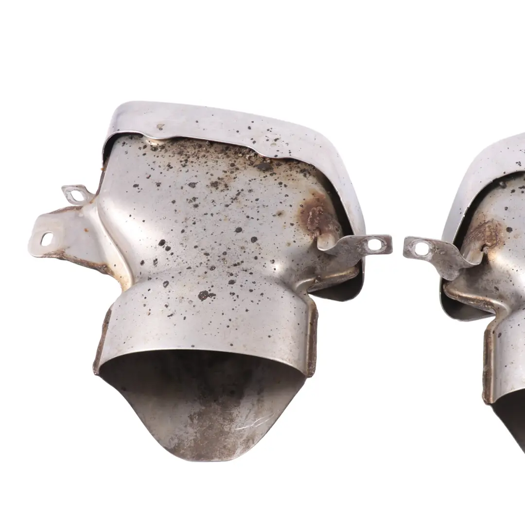 Mercedes W212 E220 Tailpipe Rear Exhaust Tips Set Right Left N/O/S - SKU A2124900927-1 - Part number A2124900927