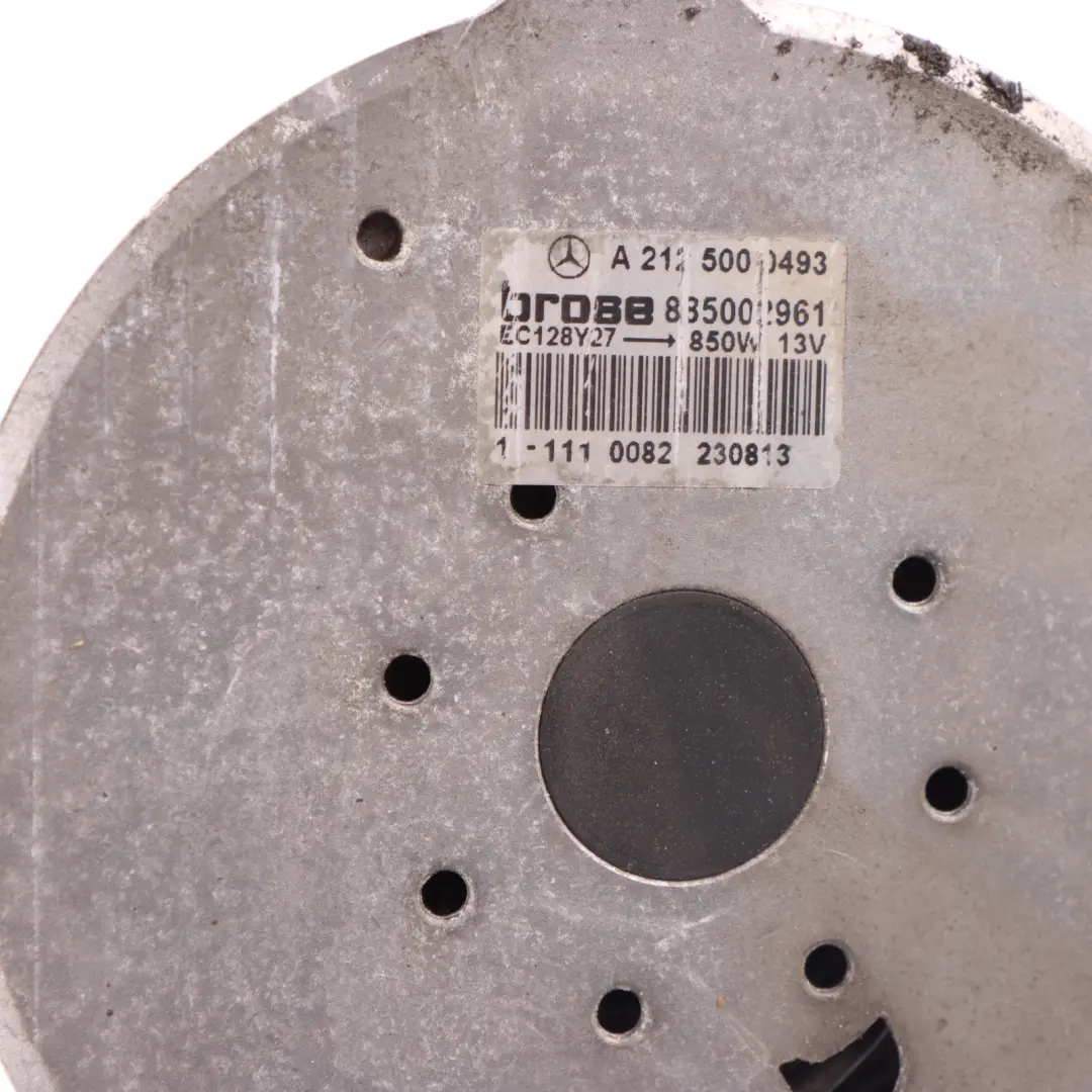 Mercedes W212 Lüfter Motor Gehäuse Steuergerät 850W - SKU A2125000493 - Teilenummer A2125000493