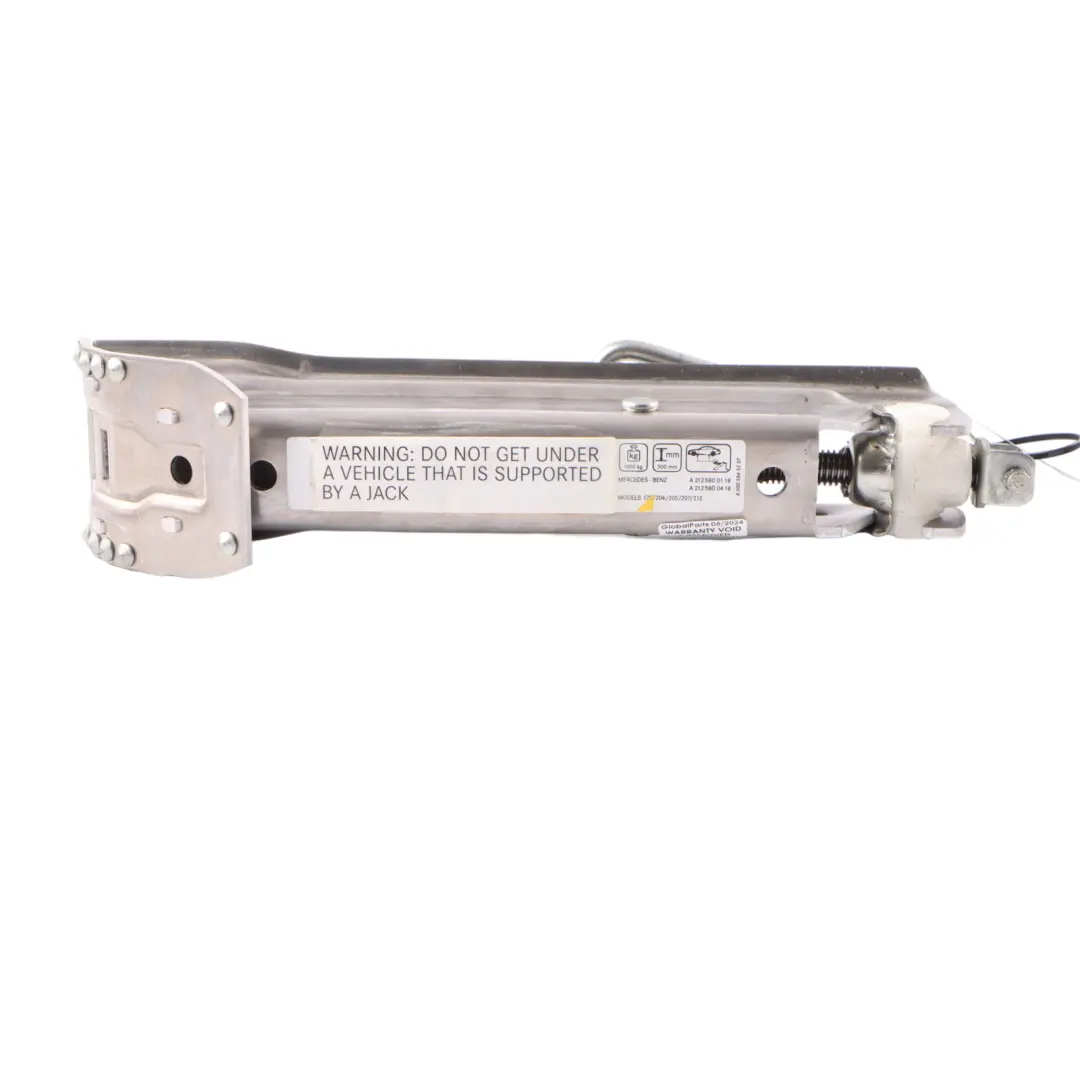 Lewarek Podnośnik do Mercedes W204 o numerze A2125800118 Mercedes W204 Lewarek Podnośnik - SKU A2125800118 - Numer Części A2125800118
