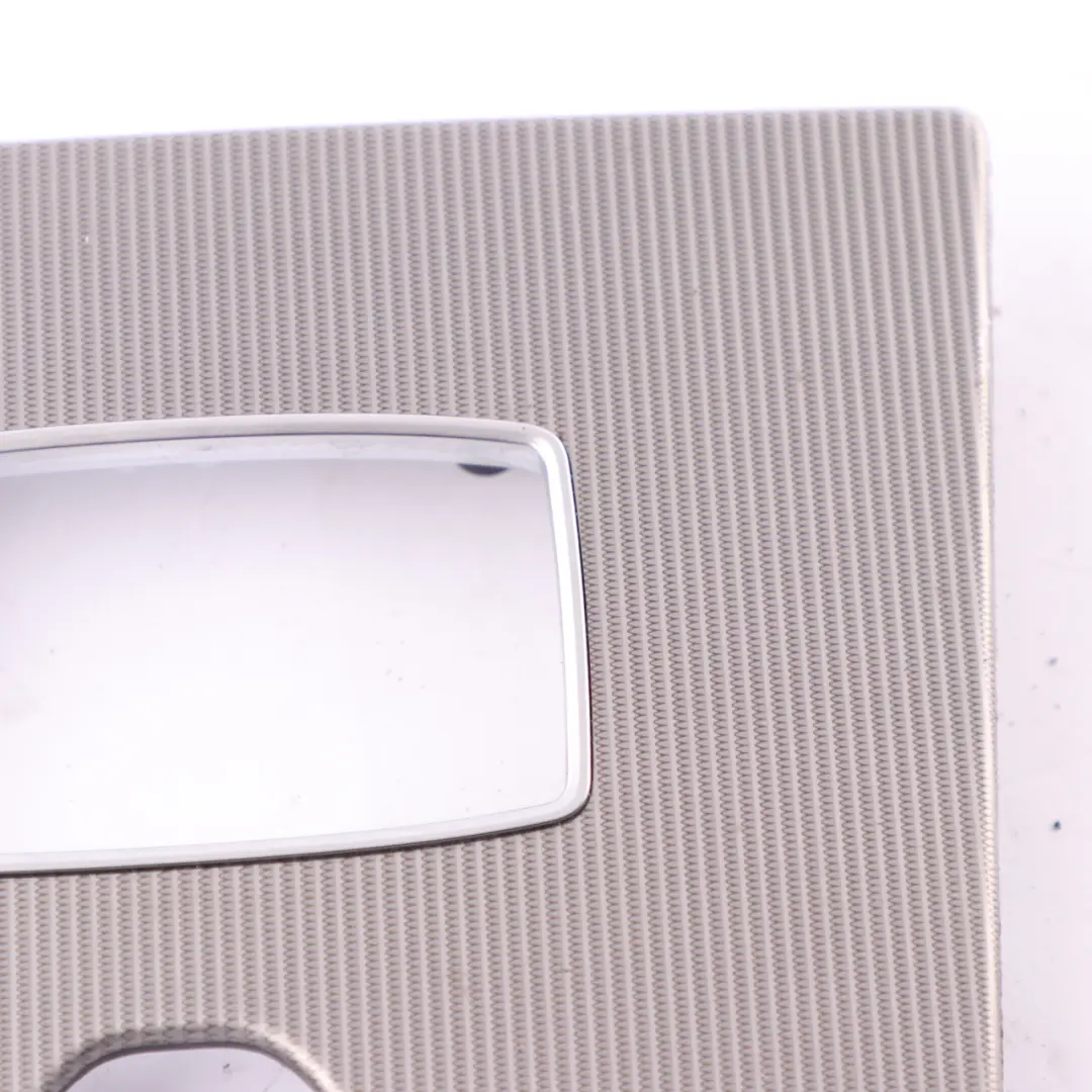 Mercedes W212 Centre Console Switch Trim Frame Cover Panel Aluminium - SKU A2126806993 - Part number A2126806993