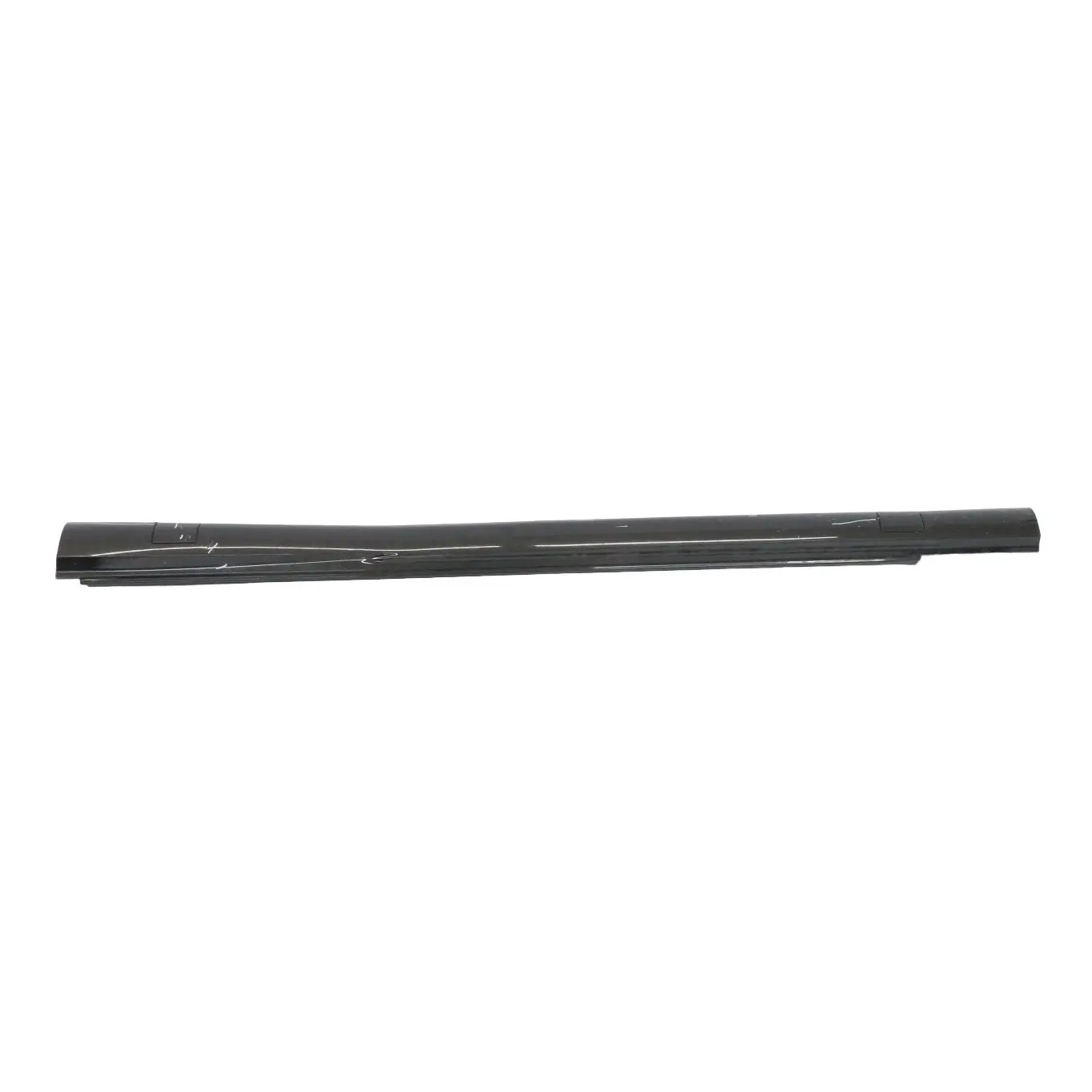 Mercedes W212 Side Skirt Door Sill AMG Right O/S Obsidian Black Metallic - 775