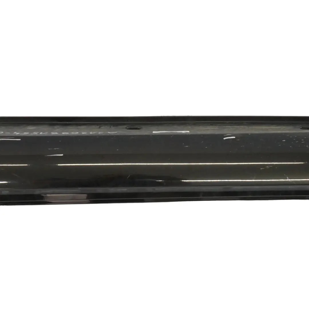 Seitenschweller Türschweller AMG Rechts Obsidian Schwarz - 775 für Mercedes W212 mit Teilenummer A2126981554 Mercedes W212 Seitenschweller Türschweller AMG Rechts Obsidian Schwarz - 775 - SKU A2126981554-OB1 - Teilenummer A2126981554