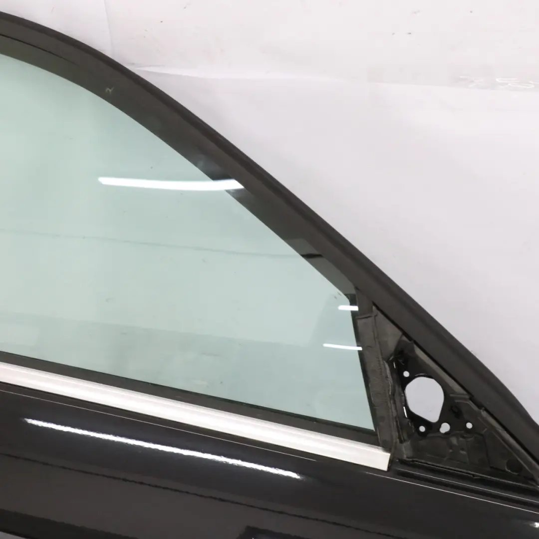 Door Front Right O/S Cover Panel Obsidian Black - 197 to Mercedes W212 with Part number A2127200205 Mercedes W212 Door Front Right O/S Cover Panel Obsidian Black - 197 - SKU A2127200205-OB2 - Part number A2127200205