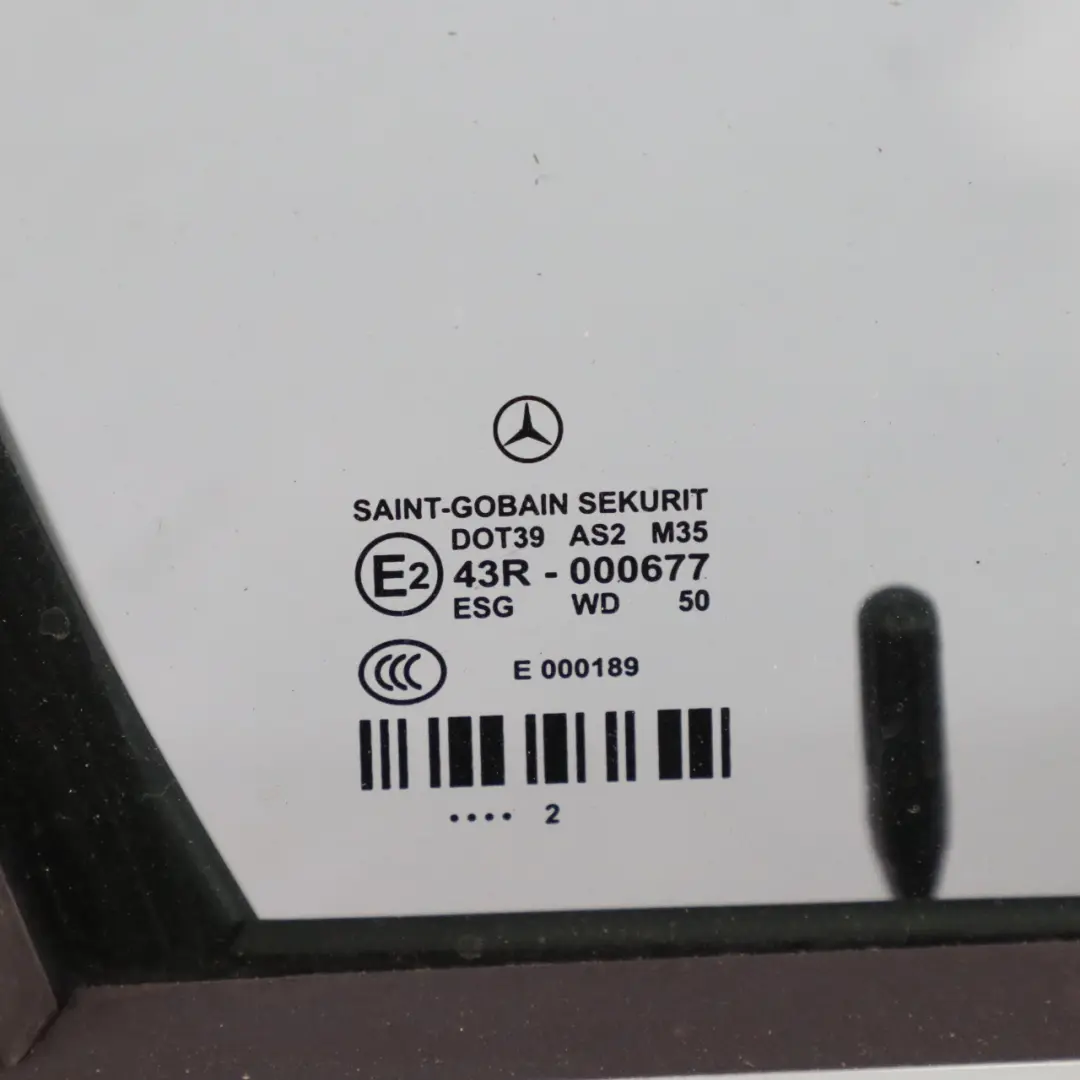 Mercedes W212 Door Front Right O/S Cover Panel Obsidian Black - 197 - SKU A2127200205-OB2 - Part number A2127200205