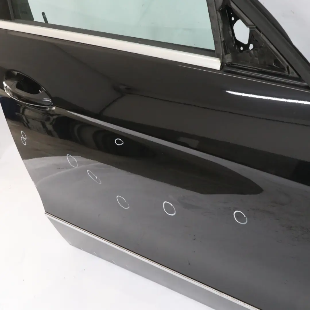 Mercedes W212 Door Front Right O/S Cover Panel Obsidian Black - 197 - SKU A2127200205-OB2 - Part number A2127200205