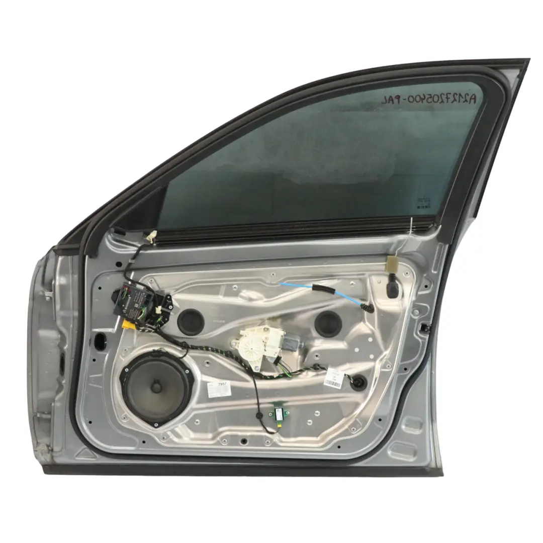 Mercedes W212 Door Front Right O/S Cover Panel Palladium Silver Metallic - 792 - SKU A2127205400-PAL - Part number A2127205400