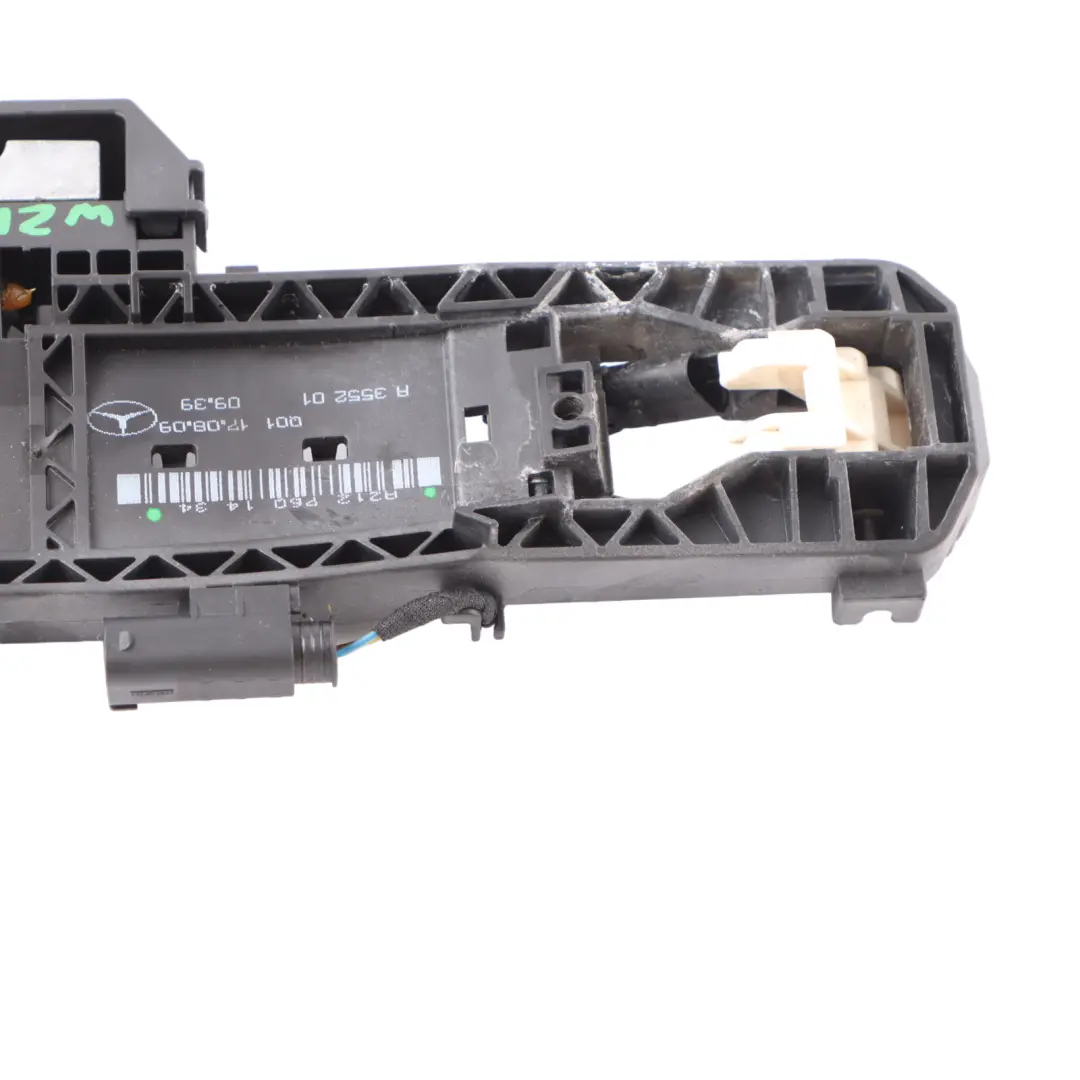 Door Handle Base Rear Left N/S Bracket Bearing to Mercedes W212 with Part number A2127601434 Mercedes W212 Door Handle Base Rear Left N/S Bracket Bearing - SKU A2127601434 - Part number A2127601434