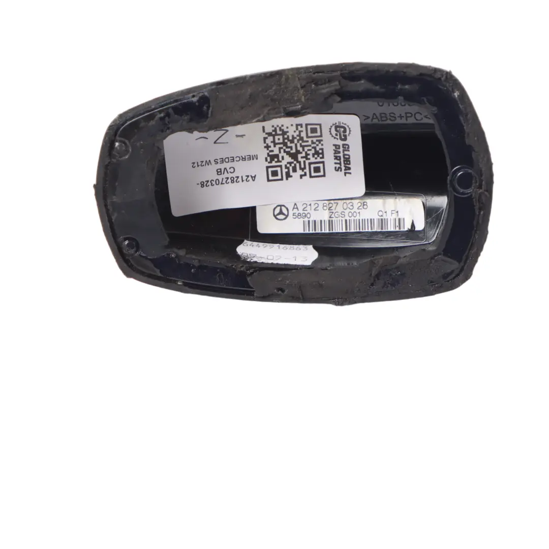 Roof Antenna Shark Trim Panel Cavansite Blue - 890 to Mercedes W212 with Part number A2128270328 Mercedes W212 Roof Antenna Shark Trim Panel Cavansite Blue - 890 - SKU A2128270328-CVB - Part number A2128270328