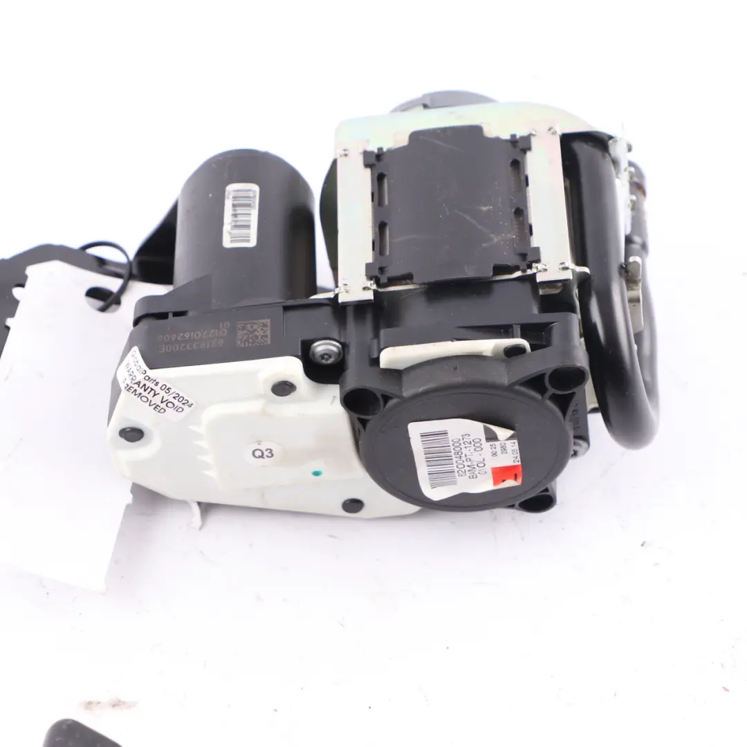 Mercedes W212 Seat Belt Safety Belt Front Left N/S Seatbelt Black - SKU A2128600786-1 - Part number A2128600786