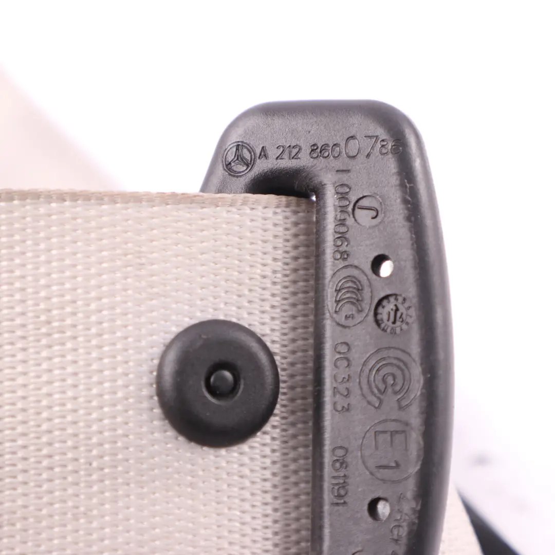 Belt Safety Belt Front Left N/S Seatbelt Black to Mercedes W212 Seat with Part number A2128600786 Mercedes W212 Seat Belt Safety Belt Front Left N/S Seatbelt Black - SKU A2128600786-1 - Part number A2128600786